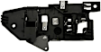 81174 Front, Driver Side Textured Black Interior Door Handle, With Door Lock Button, Help Series