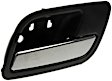 81195 Rear, Passenger Side Chrome lever Interior Door Handle, Help Series
