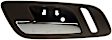 81199 Chrome lever Interior Door Handle, With Door Lock Button, Help Series
