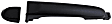 81200 Help Series Tailgate Handle, Black Plastic