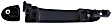 81200 Help Series Tailgate Handle, Black Plastic