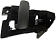 81211 Front, Driver Side Textured Gray Interior Door Handle, With Door Lock Button, Help Series