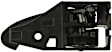 81218 Front Or Rear, Passenger Side Black Interior Door Handle, With Door Lock Button, Help Series