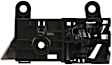 81233 Front Or Rear, Passenger Side Black knob with chrome lever Interior Door Handle, With Door Lock Button, Help Series
