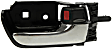2009 Toyota Prius - Front Or Rear, Passenger Side Chrome lever Interior Door Handle, ,Help Series