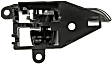 81265 Driver Side Chrome lever Interior Door Handle, With Door Lock Button, Help Series