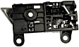 81266 Front Or Rear, Driver Side Chrome lever Interior Door Handle, With Door Lock Button, Help Series