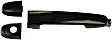 2004 Toyota Matrix - Front, Driver or Passenger Side Smooth Black Exterior Door Handle, Without Key Hole, Help Series
