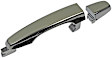 81317 Front Or Rear, Passenger Side Chrome lever Exterior Door Handle, Without Key Hole, Help Series