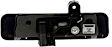 81352 Front, Driver Side Textured Black Exterior Door Handle, Without Key Hole, Help Series