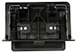 81356 Rear, Driver Side Textured Black Exterior Door Handle, Without Key Hole, Extended Cab Pickup, Help Series