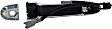 81406 Front, Driver Side Chrome Exterior Door Handle, With Key Hole, Help Series
