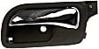 81459 Rear, Driver Side Brown Interior Door Handle, With Door Lock Button, Sedan, Help Series