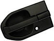 81490 Front, Driver Side Textured Black Exterior Door Handle, With Key Hole, Help Series