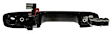 81513 Front, Driver Side Textured Black Exterior Door Handle, With Key Hole, Help Series