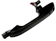 81513 Front, Driver Side Textured Black Exterior Door Handle, With Key Hole, Help Series