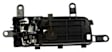 81551 Front Or Rear, Driver Side Chrome lever Interior Door Handle, With Door Lock Button, Help Series