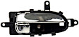 81561 Chrome lever Interior Door Handle, Help Series