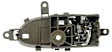 81563 Brown Interior Door Handle, With Door Lock Button, Help Series