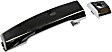 81571 Front, Driver Side Chrome Exterior Door Handle, With Key Hole, Help Series