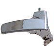 81643 Front Or Rear, Passenger Side Chrome Interior Door Handle, With Door Lock Button, Help Series