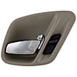 81663 Front Or Rear, Passenger Side Chrome lever Interior Door Handle, With Door Lock Button, Help Series