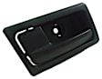 81680 Front Or Rear, Driver Side Smooth Black Interior Door Handle, With Door Lock Button, Help Series