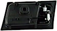 81680 Front Or Rear, Driver Side Smooth Black Interior Door Handle, With Door Lock Button, Help Series