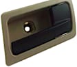 81728 Front Or Rear, Passenger Side Smooth Black Interior Door Handle, With Door Lock Button, Help Series