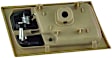 81728 Front Or Rear, Passenger Side Smooth Black Interior Door Handle, With Door Lock Button, Help Series