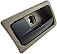 81732 Front Or Rear, Driver Side Smooth Black Interior Door Handle, With Door Lock Button, Help Series