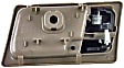 81732 Front Or Rear, Driver Side Smooth Black Interior Door Handle, With Door Lock Button, Help Series