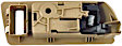 81757 Front, Driver Side Smooth beige Interior Door Handle, With Door Lock Button, Help Series