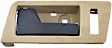 81757 Front, Driver Side Smooth beige Interior Door Handle, With Door Lock Button, Help Series