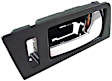 81773 Front, Passenger Side Chrome lever Interior Door Handle, With Door Lock Button, Help Series
