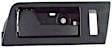 81775 Front, Driver Side Smooth Black Interior Door Handle, Help Series