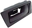 81779 Rear, Passenger Side Smooth Black Interior Door Handle, With Door Lock Button, Help Series
