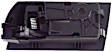 81779 Rear, Passenger Side Smooth Black Interior Door Handle, With Door Lock Button, Help Series