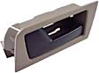 81782 Rear, Driver Side Gray Interior Door Handle, With Door Lock Button, Help Series