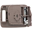 81813 Rear, Passenger Side Chrome lever Interior Door Handle, With Door Lock Button, Help Series