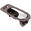 81822 Front, Driver Side Brown Interior Door Handle, With Door Lock Button, Help Series