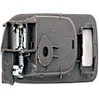 81822 Front, Driver Side Brown Interior Door Handle, With Door Lock Button, Help Series