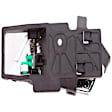 81851 Front Or Rear, Passenger Side Chrome Interior Door Handle, With Door Lock Button, Help Series