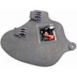 81853 Front Or Rear, Passenger Side Black Interior Door Handle, With Door Lock Button, Help Series