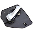 81860 Front, Driver Side Chrome lever Interior Door Handle, With Door Lock Button, Help Series