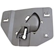 81860 Front, Driver Side Chrome lever Interior Door Handle, With Door Lock Button, Help Series