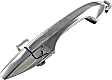 81959 Front Or Rear, Passenger Side Chrome Exterior Door Handle, Without Key Hole, Help Series