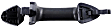 81961 Front, Passenger Side, or Rear, Driver or Passenger Side Smooth Black Exterior Door Handle, Without Key Hole, Help Series