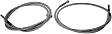 2004 Cadillac Escalade ESV - Fuel Line, 0.31 in. ID; 0.49 in. OD, Braided Steel Line, With Cylinder Deactivation, With Q-Type Quick Connect And Female End On Feed Side, Silver, Plastic