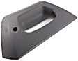 81993 Help Series Tailgate Handle Bezel, Textured Gray Plastic